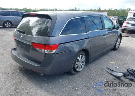 2015 Honda Odyssey Ex-L из США, поврежденный, VIN 5FNRL5H64FB042542